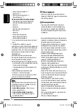 Предварительный просмотр 34 страницы JVC KDA605 - KD Radio / CD Instruction Manual