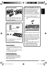 Предварительный просмотр 5 страницы JVC KDBT1 - Radio / CD Instructions Manual