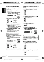 Предварительный просмотр 20 страницы JVC KDBT1 - Radio / CD Instructions Manual