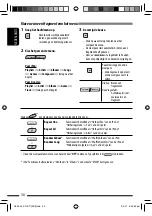 Предварительный просмотр 32 страницы JVC KDBT1 - Radio / CD Instructions Manual