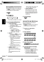 Предварительный просмотр 136 страницы JVC KDBT1 - Radio / CD Instructions Manual