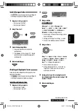 Предварительный просмотр 141 страницы JVC KDBT1 - Radio / CD Instructions Manual