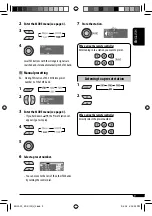 Preview for 9 page of JVC KDS100 Instructions Manual