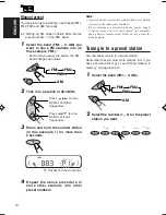 Предварительный просмотр 10 страницы JVC KDS590 - CD Receiver With 1 Output Instruction Manual