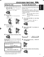 Предварительный просмотр 17 страницы JVC KDS590 - CD Receiver With 1 Output Instruction Manual