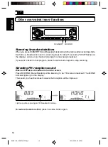 Предварительный просмотр 10 страницы JVC KDSX770 - In-Dash CD Player Instructions Manual