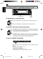 Предварительный просмотр 12 страницы JVC KDSX770 - In-Dash CD Player Instructions Manual