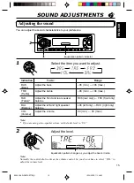 Предварительный просмотр 15 страницы JVC KDSX770 - In-Dash CD Player Instructions Manual