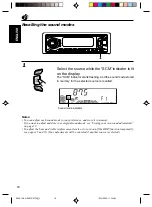 Предварительный просмотр 18 страницы JVC KDSX770 - In-Dash CD Player Instructions Manual