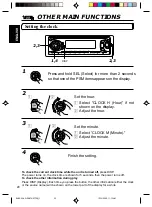 Предварительный просмотр 20 страницы JVC KDSX770 - In-Dash CD Player Instructions Manual