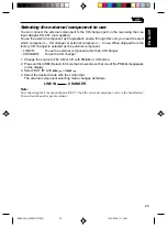 Предварительный просмотр 25 страницы JVC KDSX770 - In-Dash CD Player Instructions Manual