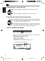 Предварительный просмотр 30 страницы JVC KDSX770 - In-Dash CD Player Instructions Manual