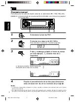 Предварительный просмотр 42 страницы JVC KDSX770 - In-Dash CD Player Instructions Manual