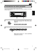 Предварительный просмотр 43 страницы JVC KDSX770 - In-Dash CD Player Instructions Manual