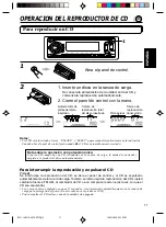 Предварительный просмотр 45 страницы JVC KDSX770 - In-Dash CD Player Instructions Manual