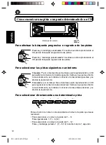 Предварительный просмотр 46 страницы JVC KDSX770 - In-Dash CD Player Instructions Manual