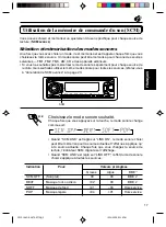 Предварительный просмотр 85 страницы JVC KDSX770 - In-Dash CD Player Instructions Manual