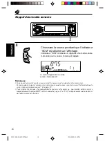 Предварительный просмотр 86 страницы JVC KDSX770 - In-Dash CD Player Instructions Manual