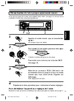 Предварительный просмотр 87 страницы JVC KDSX770 - In-Dash CD Player Instructions Manual