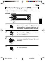 Предварительный просмотр 89 страницы JVC KDSX770 - In-Dash CD Player Instructions Manual