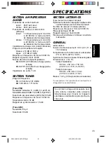 Предварительный просмотр 103 страницы JVC KDSX770 - In-Dash CD Player Instructions Manual