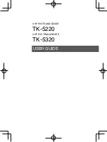 Preview for 3 page of JVC Kenwood TK-5220 Instruction Manual