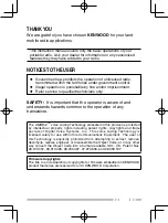 Preview for 5 page of JVC Kenwood TK-5220 Instruction Manual