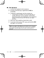 Preview for 38 page of JVC Kenwood TK-5220 Instruction Manual