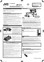 Preview for 1 page of JVC KS-AX3205D DRVN Instructions