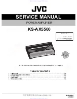 JVC KS-AX5500 Service Manual preview