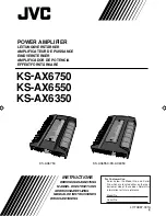 JVC KS-AX6350 Instructions Manual preview