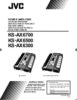 JVC KS-AX6700 Instructions Manual предпросмотр