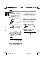 Предварительный просмотр 8 страницы JVC KS-DX385G Instructions Manual