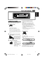 Предварительный просмотр 9 страницы JVC KS-DX385G Instructions Manual