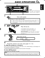 Предварительный просмотр 3 страницы JVC KS F100 Instructions Manual