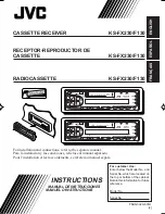 JVC KS-F130 Instructions Manual предпросмотр