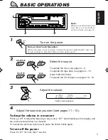 Предварительный просмотр 3 страницы JVC KS-F130 Instructions Manual