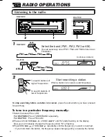 Предварительный просмотр 4 страницы JVC KS-F130 Instructions Manual