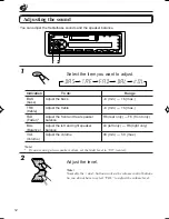 Предварительный просмотр 12 страницы JVC KS-F130 Instructions Manual