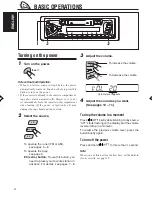 Предварительный просмотр 4 страницы JVC KS-F161 Instructions Manual