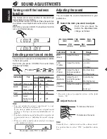 Предварительный просмотр 10 страницы JVC KS-F161 Instructions Manual