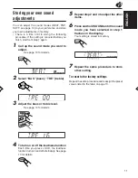 Предварительный просмотр 11 страницы JVC KS-F161 Instructions Manual