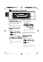 Предварительный просмотр 6 страницы JVC KS-F162 Instruction Manual