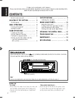 Предварительный просмотр 18 страницы JVC KS-F185 Instructions Manual