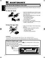 Предварительный просмотр 16 страницы JVC KS-F315 Instructions Manual