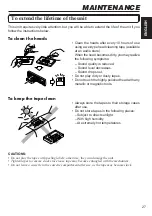 Preview for 27 page of JVC KS-F330R Instructions Manual