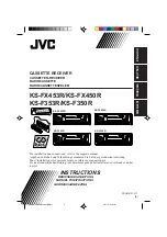 Предварительный просмотр 1 страницы JVC KS-F350R Instructions Manual