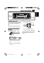 Предварительный просмотр 7 страницы JVC KS-F380R Instructions Manual