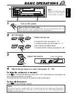 Предварительный просмотр 3 страницы JVC KS-F530R Instructions Manual