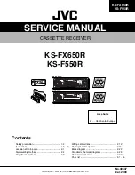 Preview for 1 page of JVC KS-F550R Service Manual